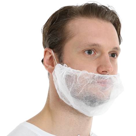 CMT skjeggpose ikke-vevd PP med headloop eller earloop fra AET