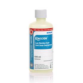 Klercide Low Residue Quat WFI conesentrate steril desinfeksjonsmiddel 100 ml fra AET EC6600035 prouktbilde