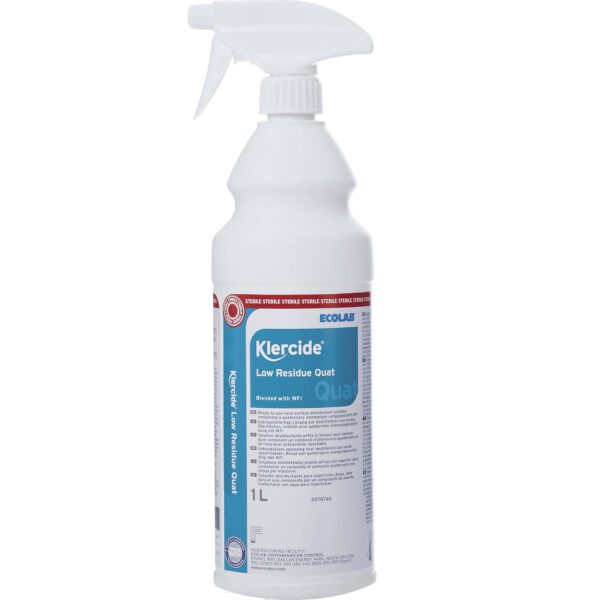 Klercide sterilt desinfeksjonsmiddel biocide F fra AET 1 liter spray